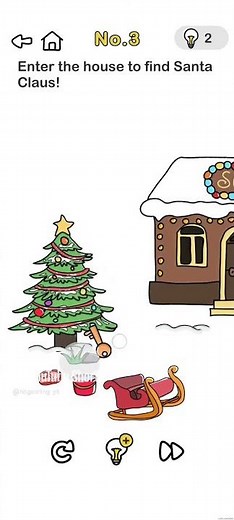 Brain Out (Save Santa) || Level 3