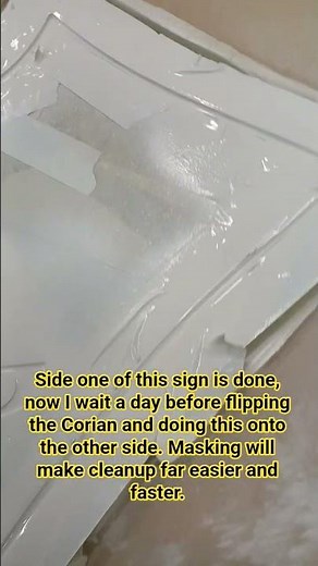 How Paint Filling Corian Creates Clean CNC Engraved Signs
