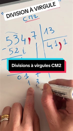Comment réaliser facilement une division à virgule ##MathsFaciles##soutienscolaire##primaire##college