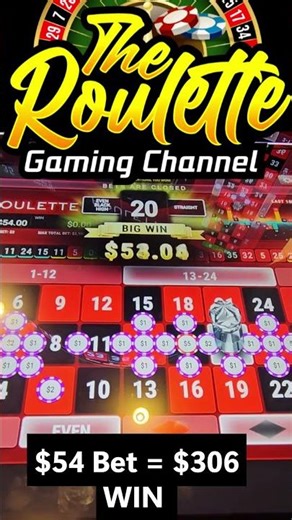 Turning $50 into a quick $300 win on American Roulette at the casino #casino #roulettechallenge