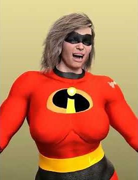 Realistic Elastigirl Muscle Growth