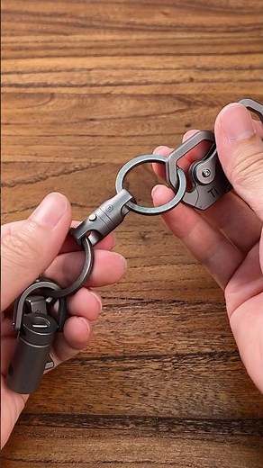 KA45SW Titanium Swivel Key Ring - The Ultimate EDC Solution#keychain
