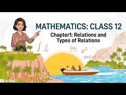 Class 12 Maths | Chapter 1: Relations | Complete Explanation with Examples | CBSE | NCERT