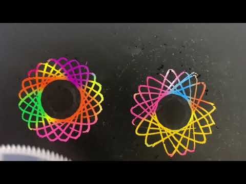 Multiple Spirograph Video #amazing 📸#art #artandcraft #asmar