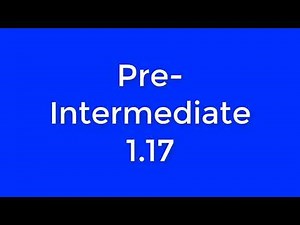 New English File Pre-Intermediate listening 1.17