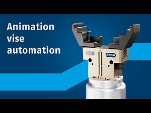 Machine Tending – Animation vise automation