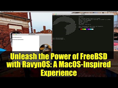 Unleash the Power of FreeBSD with RavynOS: A MacOS-Inspired Experience