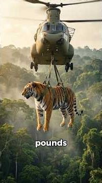 What If a Tiger Was Dropped Into the Amazon Rainforest..? #interesting #tiger #animals