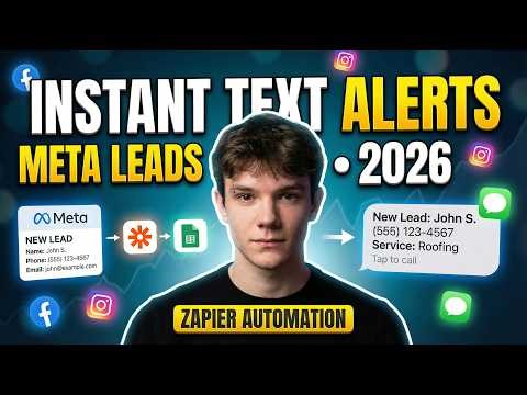 how to get instant text alerts for meta ads leads in 2026 using zapier