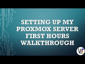 Setting Up My Proxmox Server: First Hours Walkthrough