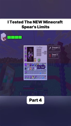 Exploring Minecraft Spear's Capabilities