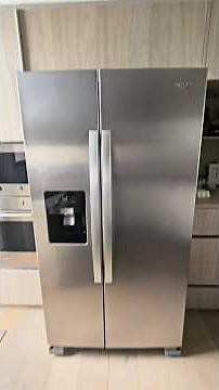 WHIRLPOOL REFRIGERATOR: HOW TO LEVEL IT #kitchen #refrigerators #whirlpool