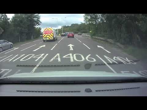 Wanstead Test Route (Waterworks Roundabout A406 3rd exit and Charlie Browns Roundabout 3rd exit)