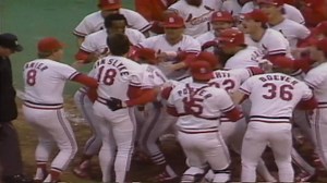 On this day in 1985, "Smith corks one into right down the line, it may go..." | St. Louis Cardinals