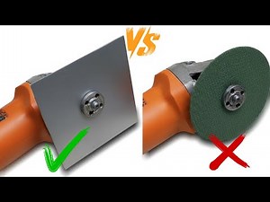 Breakthrough Idea: Insert a Steel Plate into the Angle Grinder – You’ll Be Amazed!
