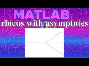 Add asymptotic lines to the rlocus in MATLAB