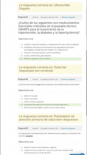 Implementación del paquete técnico HEARTS en la Atención Primaria de Salud del Módulo 5 #respuestas