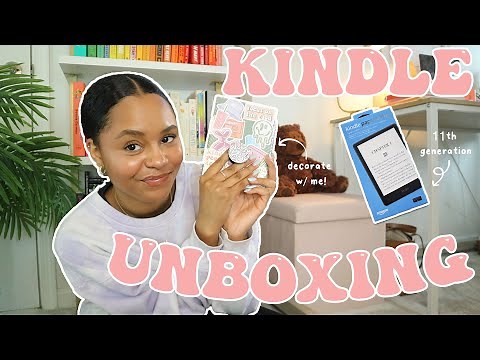 I got a kindle paperwhite! 💕📖 unboxing, set-up & review