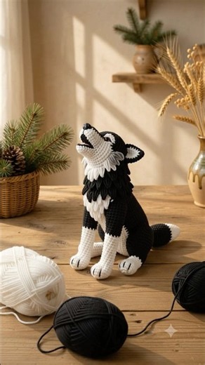 Crochet Wolf 🐺🧶 | Handmade Amigurumi