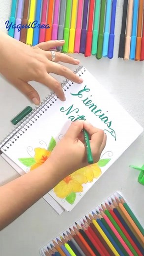 Beautiful Natural Sciences Notebook Covers by YaquiCrea