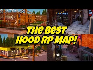 The *BEST* Hood Roleplay Map! (Projects, Waffle Hop, Black Market & More)