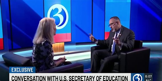 Miguel Cardona discusses accomplishments, future plans before return to Connecticut