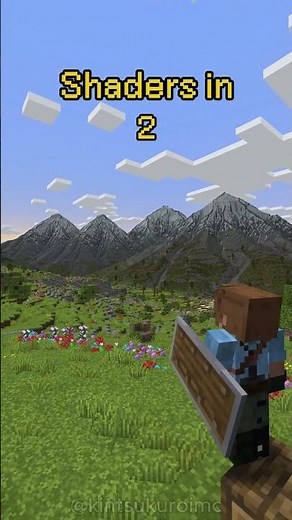 Distant Horizons Low vs Extreme + Best Shaders! Mind Blowing #minecraft #minecraftshorts