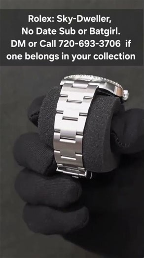 Rolex Sky-Dweller 336933 vs Submariner 124060 vs Batgirl 126710BLNR