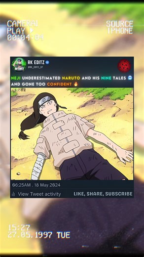 NARUTO COOKED NEJI 🥶🤯