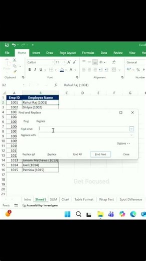 🚀 Remove Numbers After Text in Excel Instantly | Easy Find & Replace Trick #excel #excelshorts