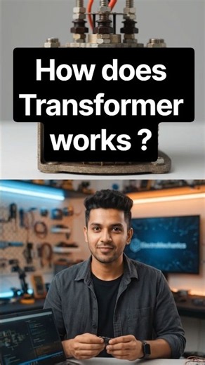 How Does a Transformer Work? ⚡ | Step-Up & Step-Down Transformers Explained