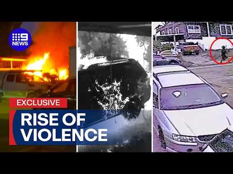 Anti-gang taskforce explains underworld crime shift | 9 News Australia