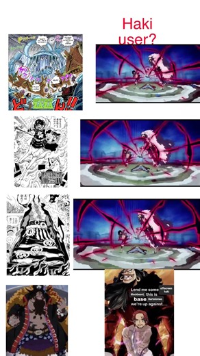 Blackbeard off screen haki!#anime #onepiece