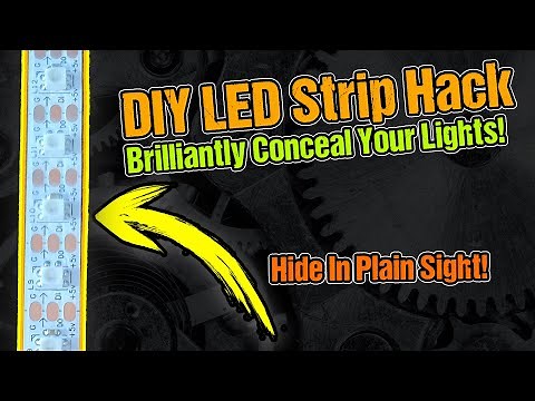 DIY LED Strip Hack: Brilliantly Conceal Your Lights!