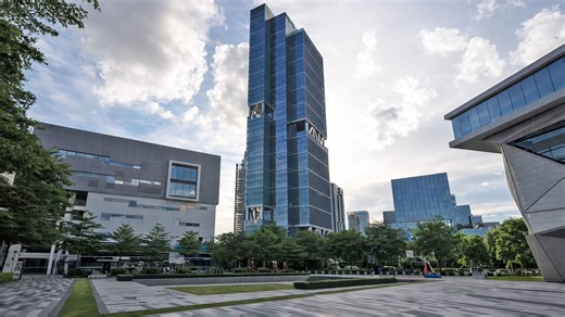 Modern buildings in Shenzhen Nanshan