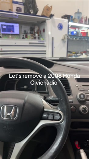 2006-2011 Civic Radio Removal #Honda #Civic