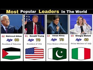 Top 50 Most Influential World Leaders | Global Leaders Ranked by Popularity 2024