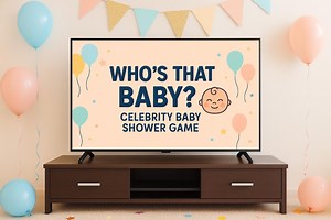 Celebrity Baby Shower Game: Interactive Powerpoint & Video (digital Download - Etsy Australia