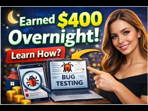 I earned $400 overnight on testing — and I teach others how to do it.