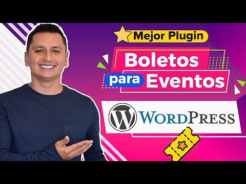 Crear Página Web para Vender ENTRADAS, BOLETOS o TICKETS en WordPress