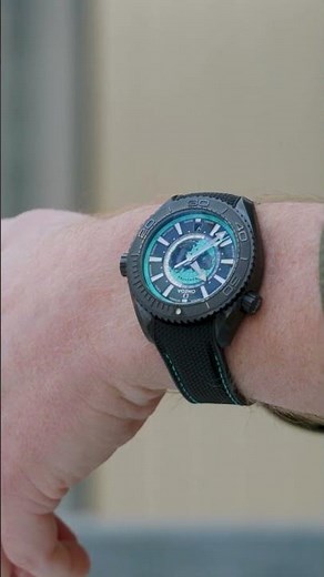 The new Omega Planet Ocean Worldtimers in Deep Black ceramic are here! #Fratello #watches #omega