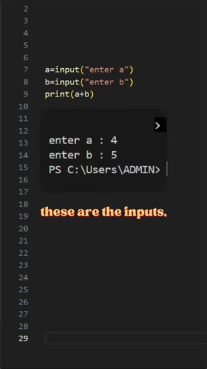 options A. 9 or B. 45 #python #coding #learnpython #pythonbeginner #codingmistake