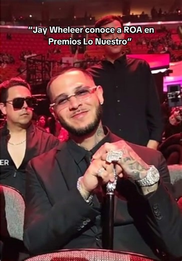 Jay Wheleeee molestando a ROA en premios lo nuestro 😍 #roa #jaywheeler #parati #clips #musica
