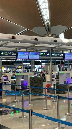 Malaysia Airlines Check-in counter: Row G at KLIA Terminal 1 (May 2026)