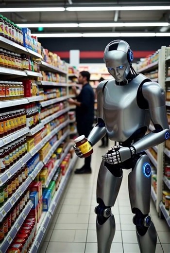 Super market robot
