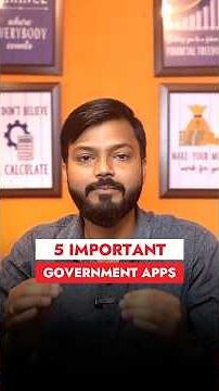 5 Government Apps Every Indian Needs in 2025! 🇮🇳🚀 #ytshorts