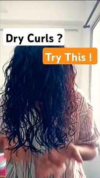 PART 1 : Trying Bare anatomy's Curn Enhancing Mask #curlyhair #haircare #hairstyle #healthyhairtips