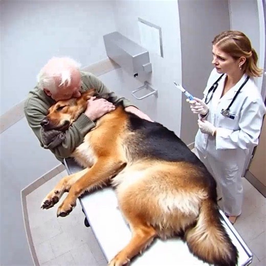 60K views · 129 reactions | The dog gave his owner one last hug...