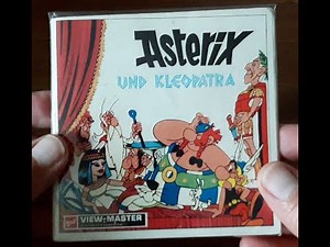 ASTERIX UND KLEOPATRA View-Master 3D Cartoon Retro Toys View Master ViewMaster Stereo Obelix, Idefix