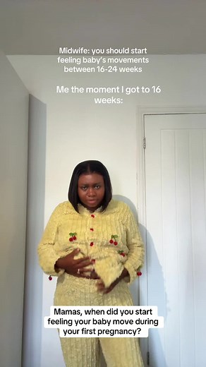 At this point I just need one strong kick to help my maternal anxiety relax a little 😭😂 Mamas, when did you finally start feeling your baby move? 👀💕